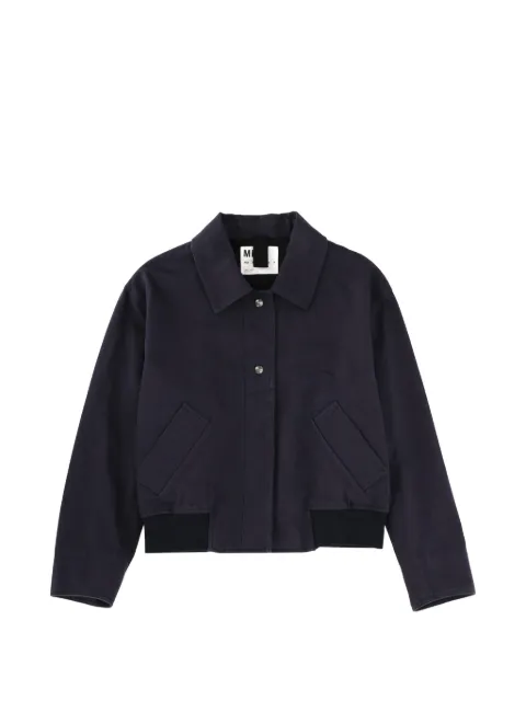 Margaret Howell cotton bomber jacket Blue WHJK0508A25LAR