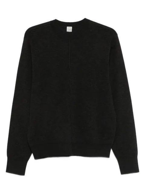 TOTEME crew-neck sweater Grey 241WRT1528YA0035019