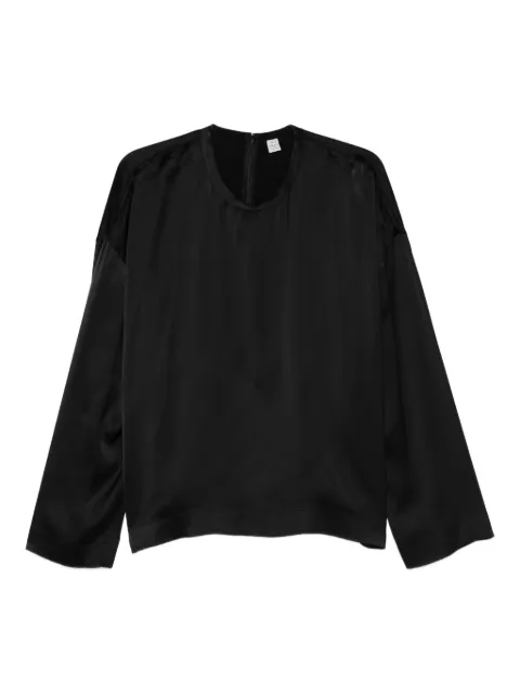TOTEME long-sleeve top Black 261WRT0656FB0546001