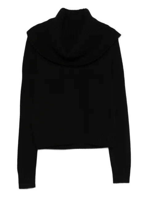 TOTEME funnel sweater Black 261WRT0661YA0239001