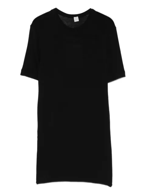 TOTEME round-neck T-shirt Black 261WRT1459FB0547001