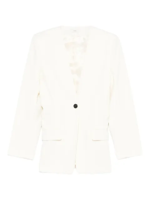 TOTEME Slouch buttoned blazer Neutrals 261WRZ0064FB0576059