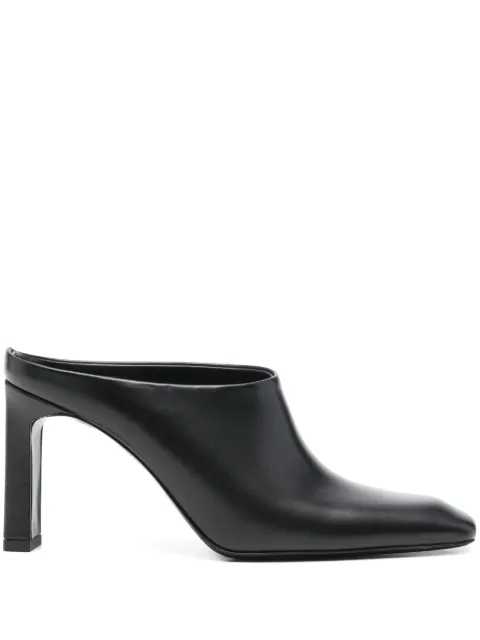 TOTEME Bar leather mules Black 261WAS0325LE0160001