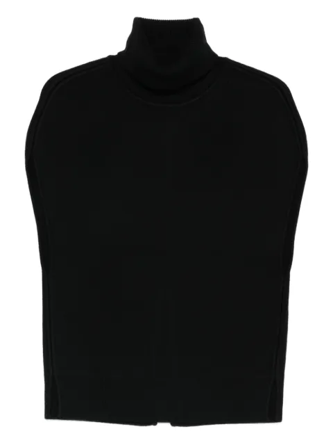 TOTEME double-knit vest Black 261WRT0573YA0008001