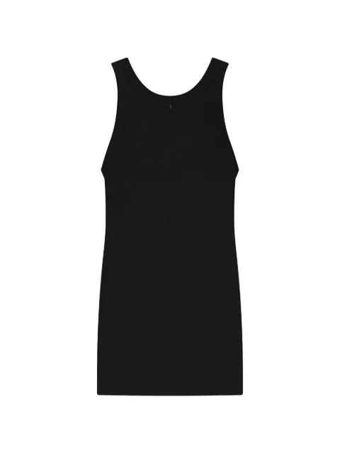 TOTEME curved satin tank top Black 261WRT0628FB0546001