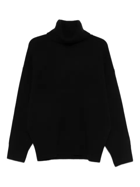 TOTEME double-knit turtleneck sweater Black 261WRT4629YA0242001