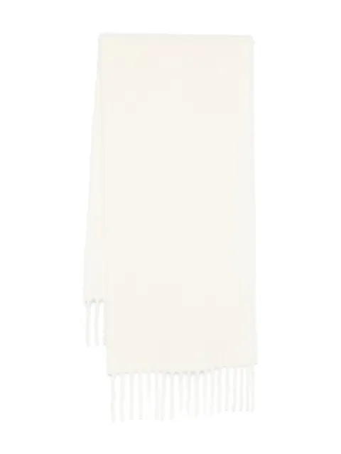 TOTEME brushed fringed scarf Neutrals 261WSC0148FB0629059