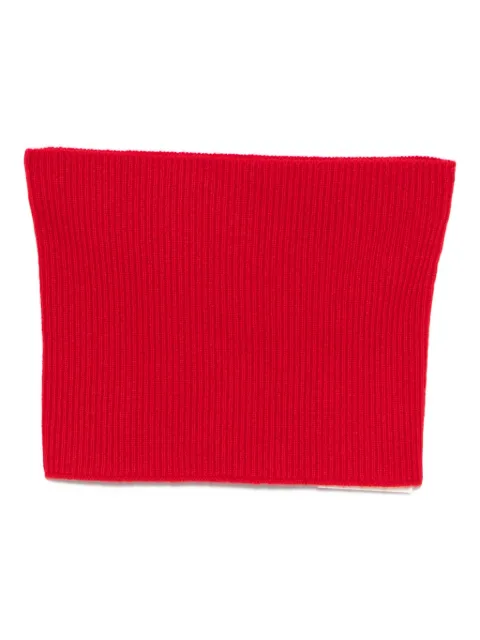 TOTEME ribbed cashmere scarf Red 261WSC1237YA0235344