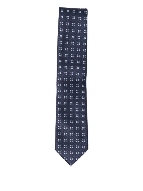 Zegna silk tie Blue Z2C86TA21P8BL1