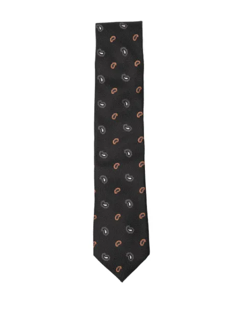 Zegna silk tie Black Z2C34TA21P8BK1