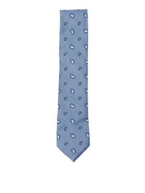 Zegna silk tie Blue Z2C34TA21P8BL3