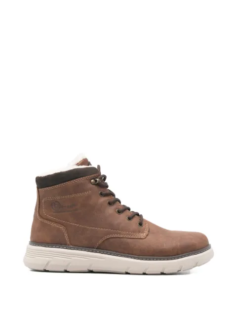 Bugatti lace-up zip boots Brown 331AP05050006300