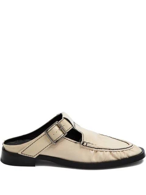 Miista Gianna buckle mules Neutrals E83908A