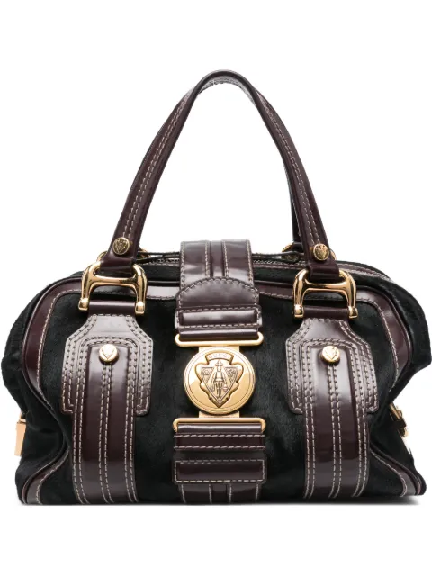 Gucci Pre-Owned 2000s Aviatrix pony-effect tote bag Black GU1500NG