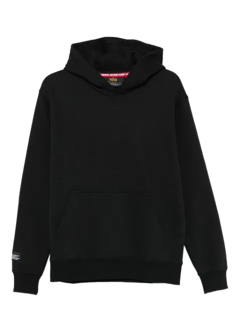Alpha Industries hand-warmer pouch hoodie Black 258333