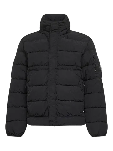 C.P. Company zip padded jacket Black 21CMOW012A005904G