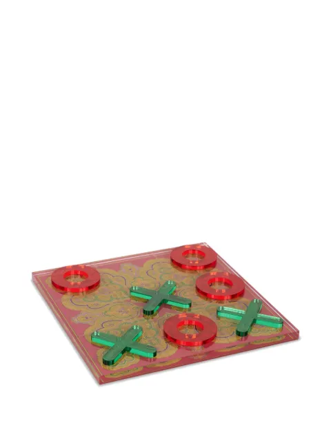 ETRO HOME mandala tic-tac-toe game (20cm x 20cm) Red UHKA0007AX139