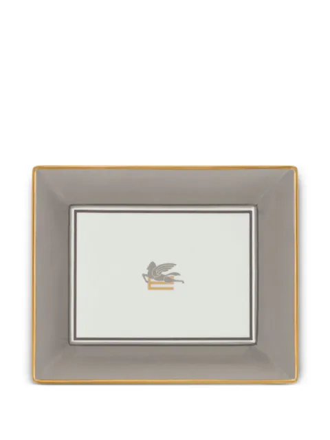 ETRO HOME porcelain tray (4cm x 20cm x 16cm) Grey UHHE0003AY003
