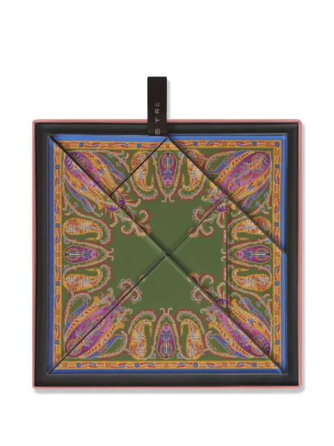 ETRO HOME paisley tangram (20cm x 20cm) Green UHKA0006AX140