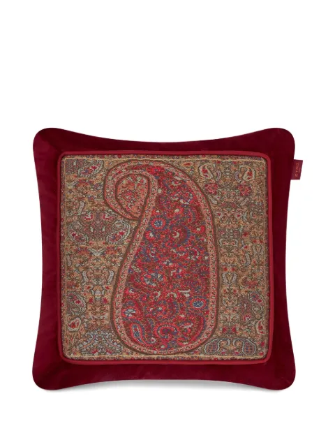 ETRO HOME jacquard cushion (45cm x 45cm) Red UHNA000199HJE05