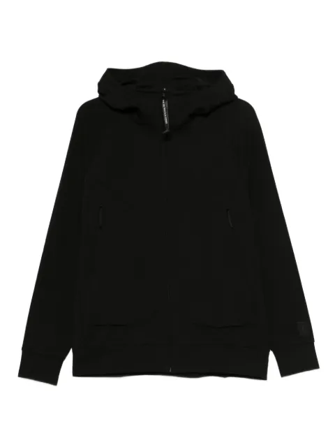 C.P. Company hooded zip sweatshirt Black 19CLSS012A006452W