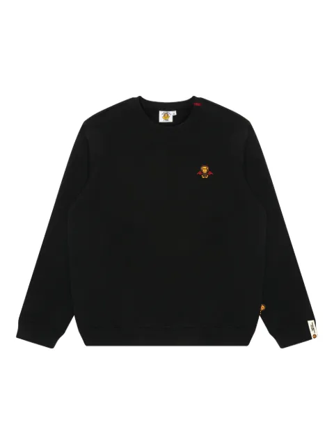 A BATHING APE® logo-embroidered sweater Black 0SW3047XXP