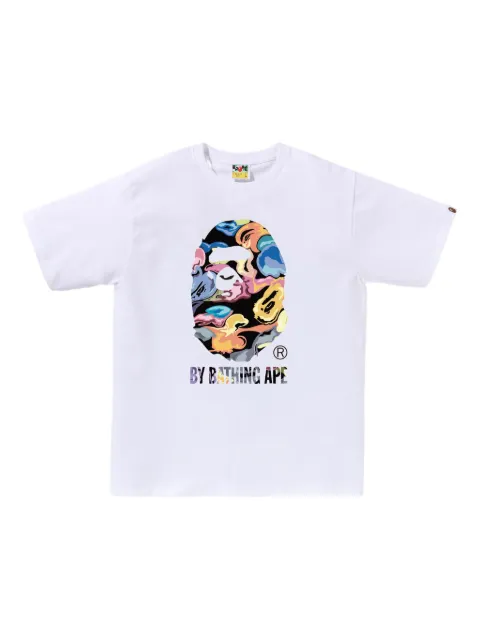 A BATHING APE® graphic T-shirt White 001TEL801036M