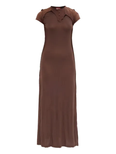 Diesel D-JARY maxi dress Brown A183900AGBA