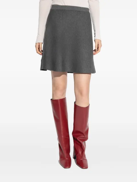 SAMSOE SAMSOE Salula ribbed skirt Grey F25400037