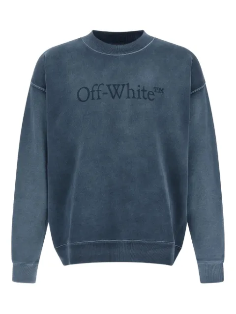 Off-White Laundry Skate crewneck Blue OWBA07CF25FLE00248OB