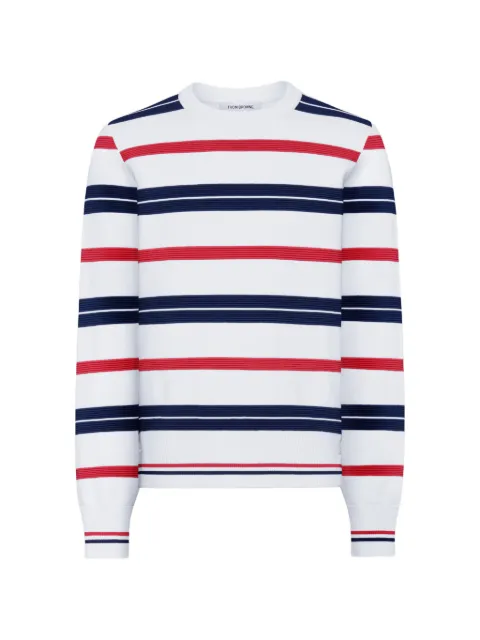 Thom Browne striped sweater White MKA582AY5502