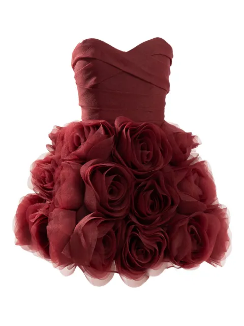 Ana Radu strapless mini dress Red 40865