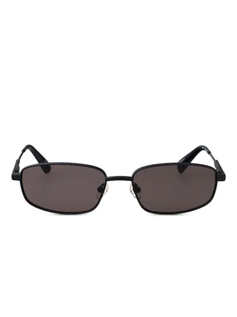 Jacquemus Sera rectangle-frame sunglasses Black JAC121C3SUN
