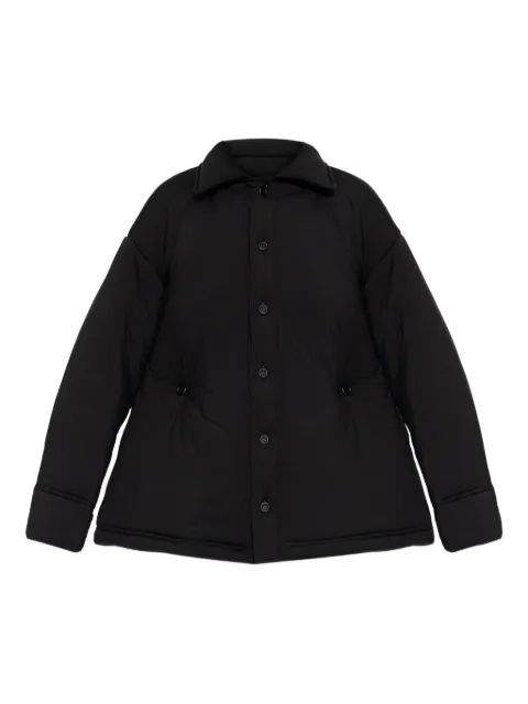 Issey Miyake Pumped-T button-fastening jacket Black IM58JJ205