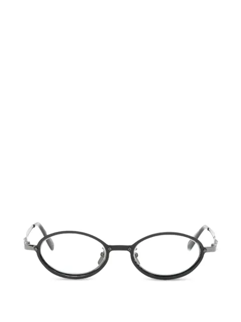 Kuboraum round-frame sunglasses Grey H18