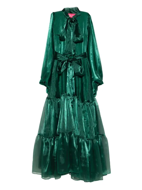 MIAU by Clara Rotescu Hernandez dress Green HERNANDEZ
