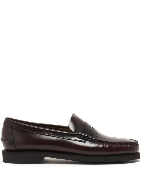 Sebago Dan Po leather penny loafers Brown 731243W