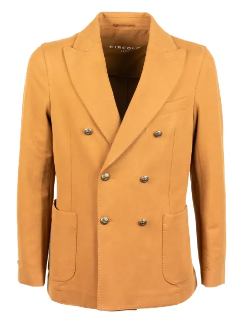 Circolo 1901 double-breasted blazer Brown CN49271168