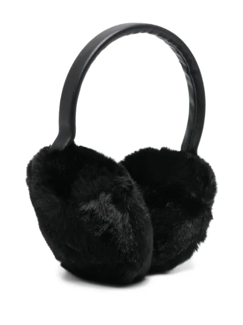 Apparis faux-fur earmuffs Black F4AC043NO1