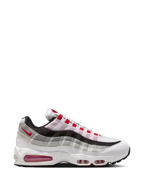 Nike Air Max 95 Big Bubble Comet Red lace-up sneakers White IB7862