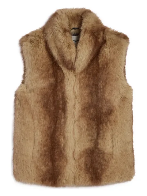 Apparis Laila sleeveless vest Brown LAILAMINKVEST