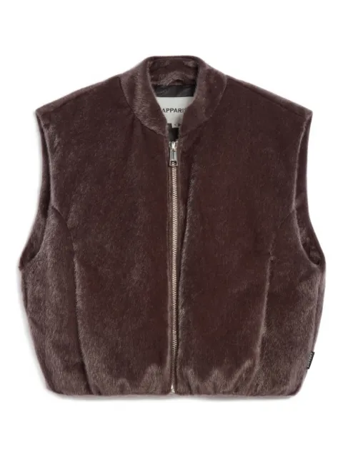 Apparis Phoenix padded vest Brown PHOENIXPONYPADDEDVEST
