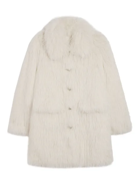 Apparis Pamela single-breasted coat White PAMELACOAT