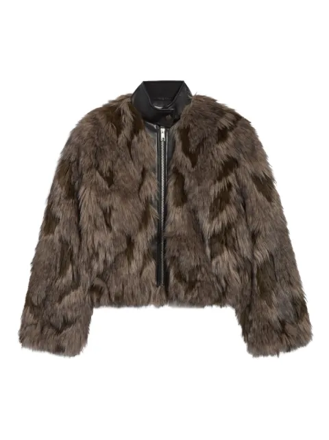 Apparis Lillet jacket Brown LILLETPATCHWORKBOMBER