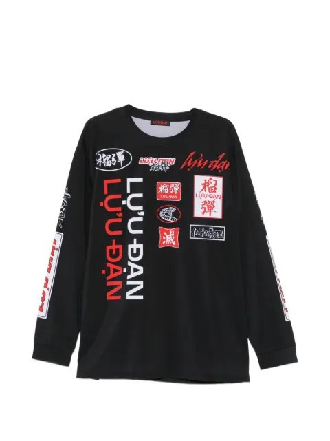 LỰU ĐẠN printed sweatshirt Black MT085JPJART0113