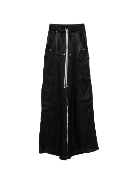 Rick Owens Cargobelas drawstring trousers Black RP01F6327N
