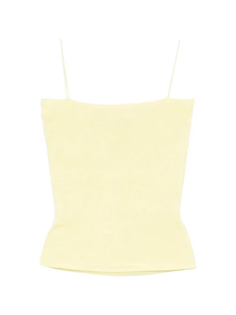 Jacquemus Plumetis top Yellow TOW00901AK00317