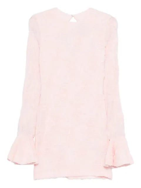 ROTATE BIRGER CHRISTENSEN bell-cuff cut-out mini dress Pink 1152271809
