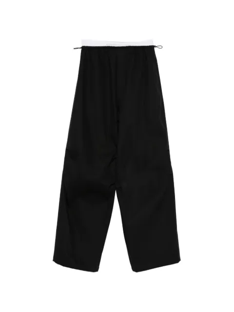 Alexander Wang logo-elastic trousers Black 1WC1264969