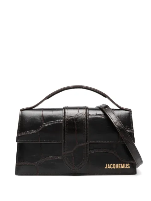 Jacquemus Bambino top-handle tote bag Brown BAW00007AC07A16